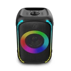Porodo Soundtec Party Speaker 200W with 5.25in Woofer 2in Tweeter and FM - Black